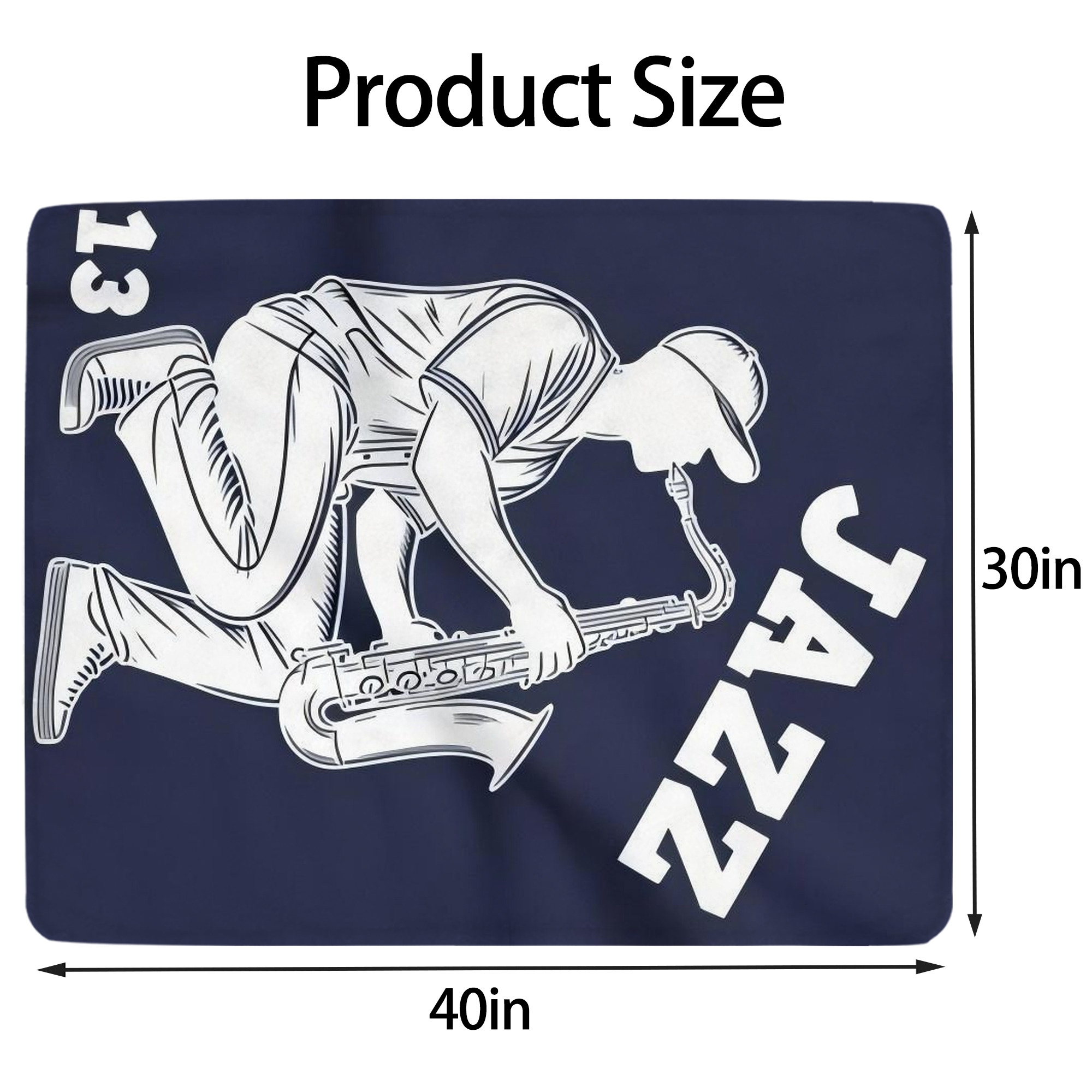 Jazz Chisholm Jr. 56 Soft Plush Fleece Blanket 30x40 Inch - 300GSM Flannel, Ultra Soft & Warm, Lightweight & Durable, Perfect For Kids, Adults, Couch, Bed, Camping, Travel, Gift For Family & Friends