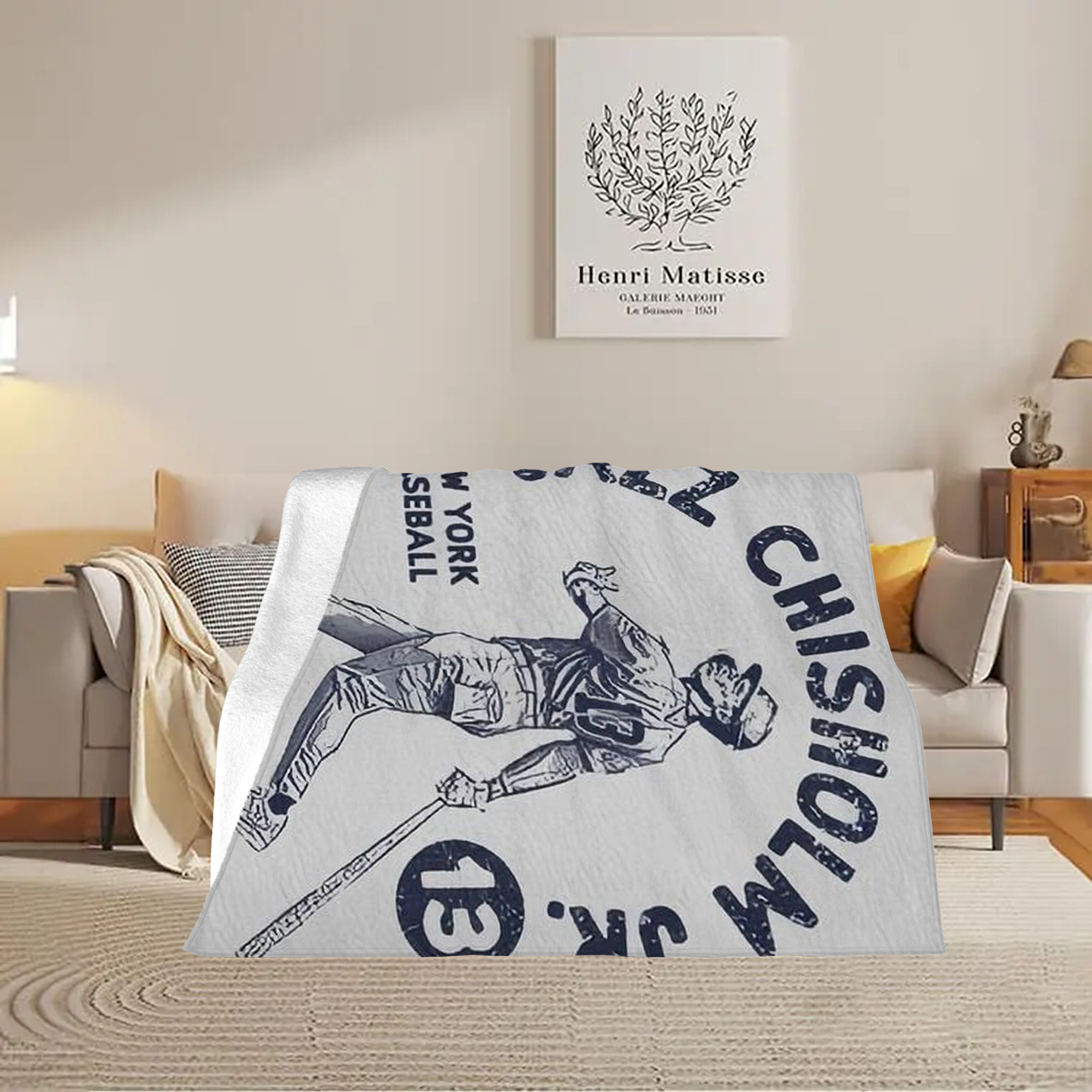 Jazz Chisholm Jr. 49 Soft Plush Fleece Blanket 30x40 Inch - 300GSM Flannel, Ultra Soft & Warm, Lightweight & Durable, Perfect For Kids, Adults, Couch, Bed, Camping, Travel, Gift For Family & Friends