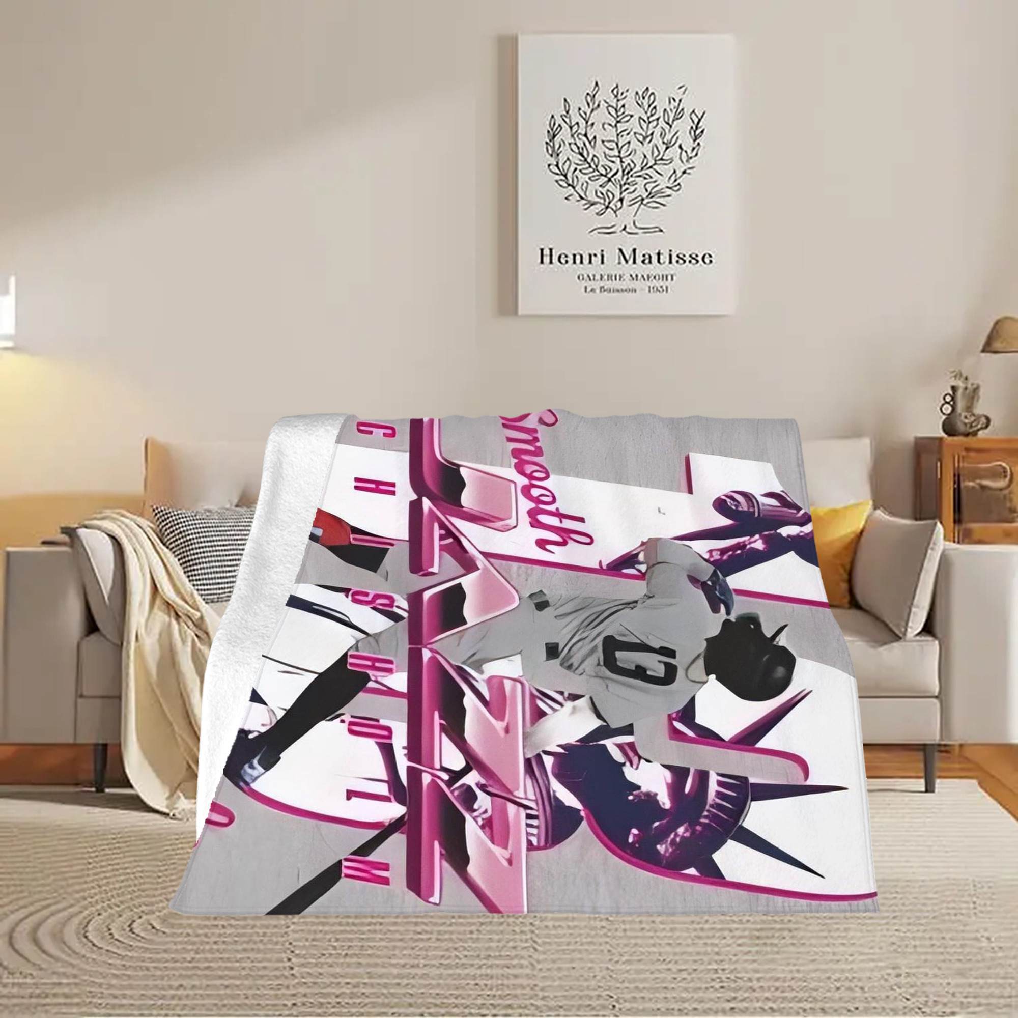 Jazz Chisholm Jr. 37 Soft Fleece Throw Blanket 50 X 60 Inch – Super Soft, Lightweight, And Durable – Perfect For Sofa, Bed, Camping, And More – Ideal Gift For Family And Friends