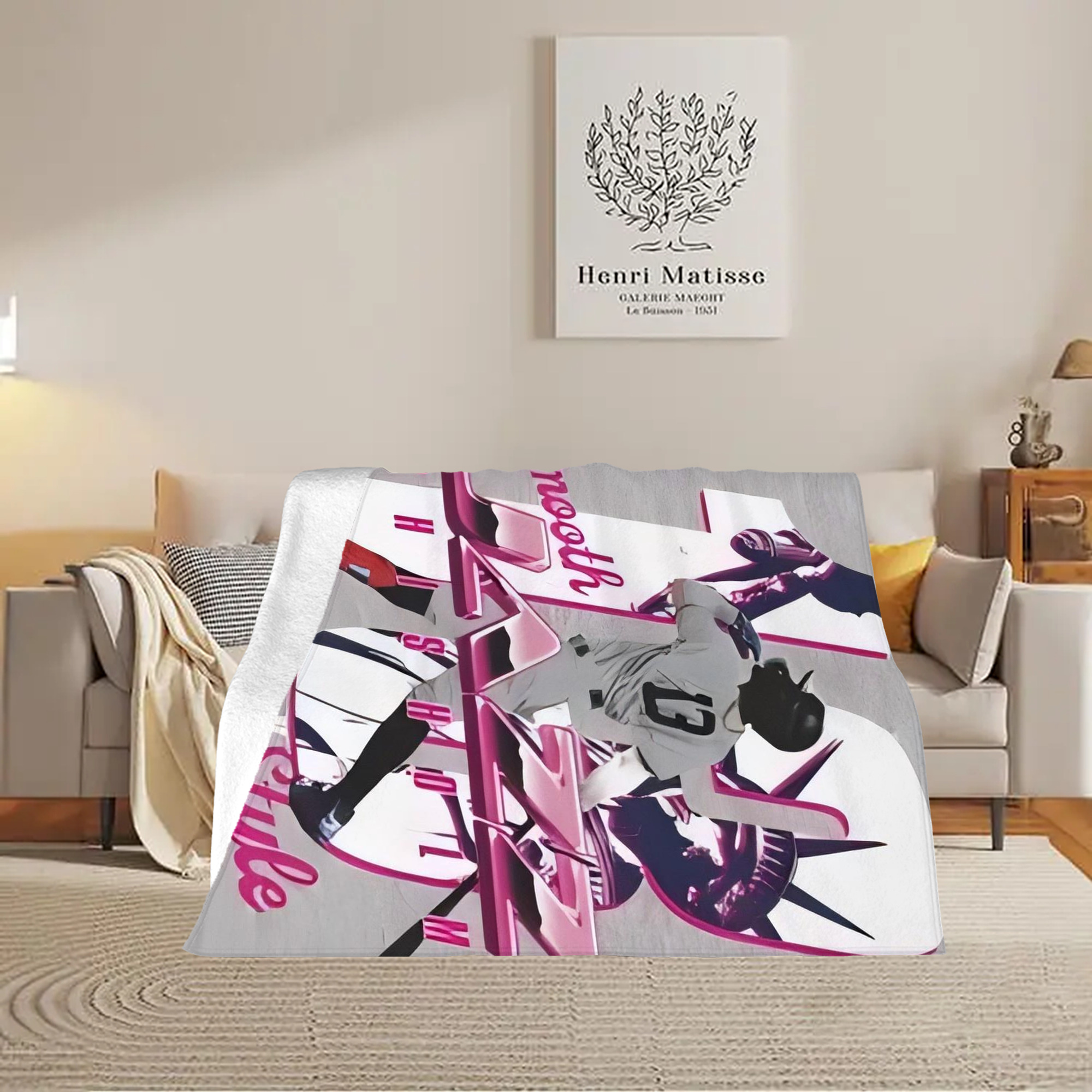 Jazz Chisholm Jr. 37 Soft Fleece Throw Blanket 60 X 80 Inch – Super Soft, Lightweight, And Durable – Perfect For Sofa, Bed, Camping, And More – Ideal Gift For Family And Friends