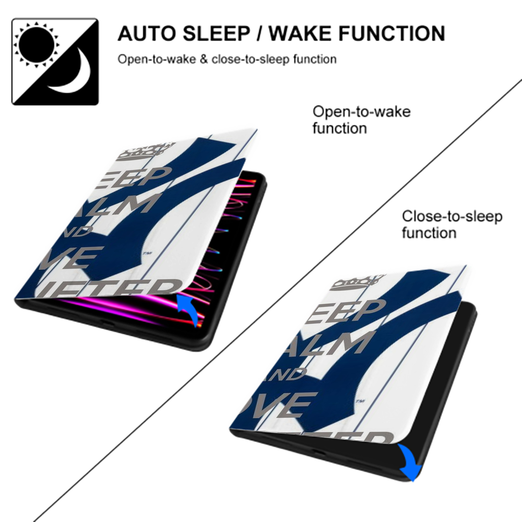 Derek Jeter 39 IPad Book-Style Case With Pencil Slot – Slim PU & TPU Cover – Full Protection, Precise Fit, Water & Scratch Resistant