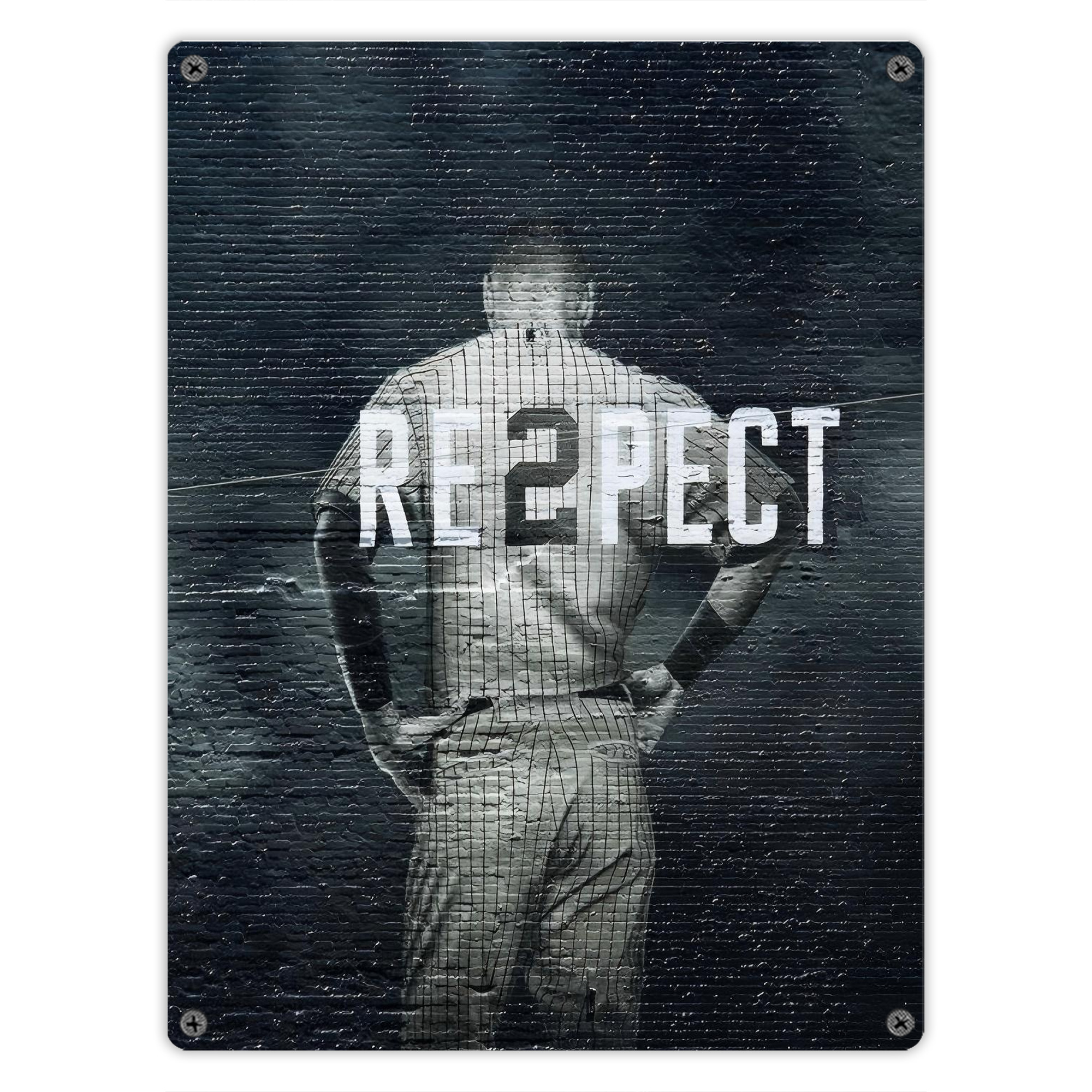 Derek Jeter 48 Vintage Metal Tin Sign 12x16inch – Retro Wall Art Decor For Home, Bar, Kitchen, Bedroom, Office – Durable Iron Sheet Poster, Easy To Hang, Full-Color Printing