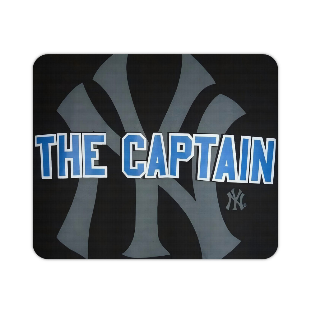 Derek Jeter 103 Durable Rubber Mouse Pad With Stitched Edges, Waterproof, Non-Slip Surface, Ultra-Thin Design For Gaming, Office