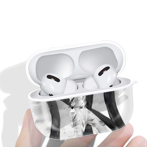Derek Jeter 71 AirPods Pro Hard Case White With Keychain, Durable Flexible PC, Precise Cutouts, Anti-Fingerprint, Yellowing & Scratch Resistant, Full Protection, Washable