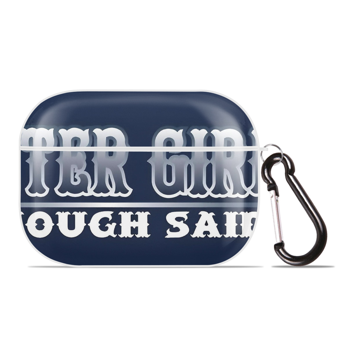 Derek Jeter 101 AirPods Pro Hard Case White With Keychain, Durable Flexible PC, Precise Cutouts, Anti-Fingerprint, Yellowing & Scratch Resistant, Full Protection, Washable