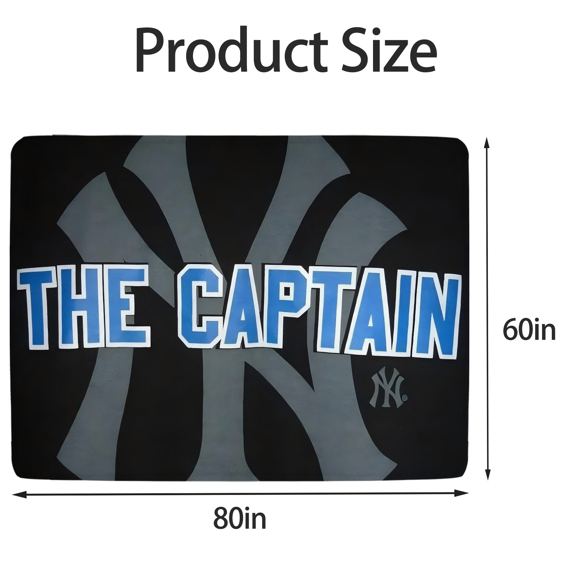 Derek Jeter 103 Soft Fleece Throw Blanket 60 X 80 Inch – Super Soft, Lightweight, And Durable – Perfect For Sofa, Bed, Camping, And More – Ideal Gift For Family And Friends