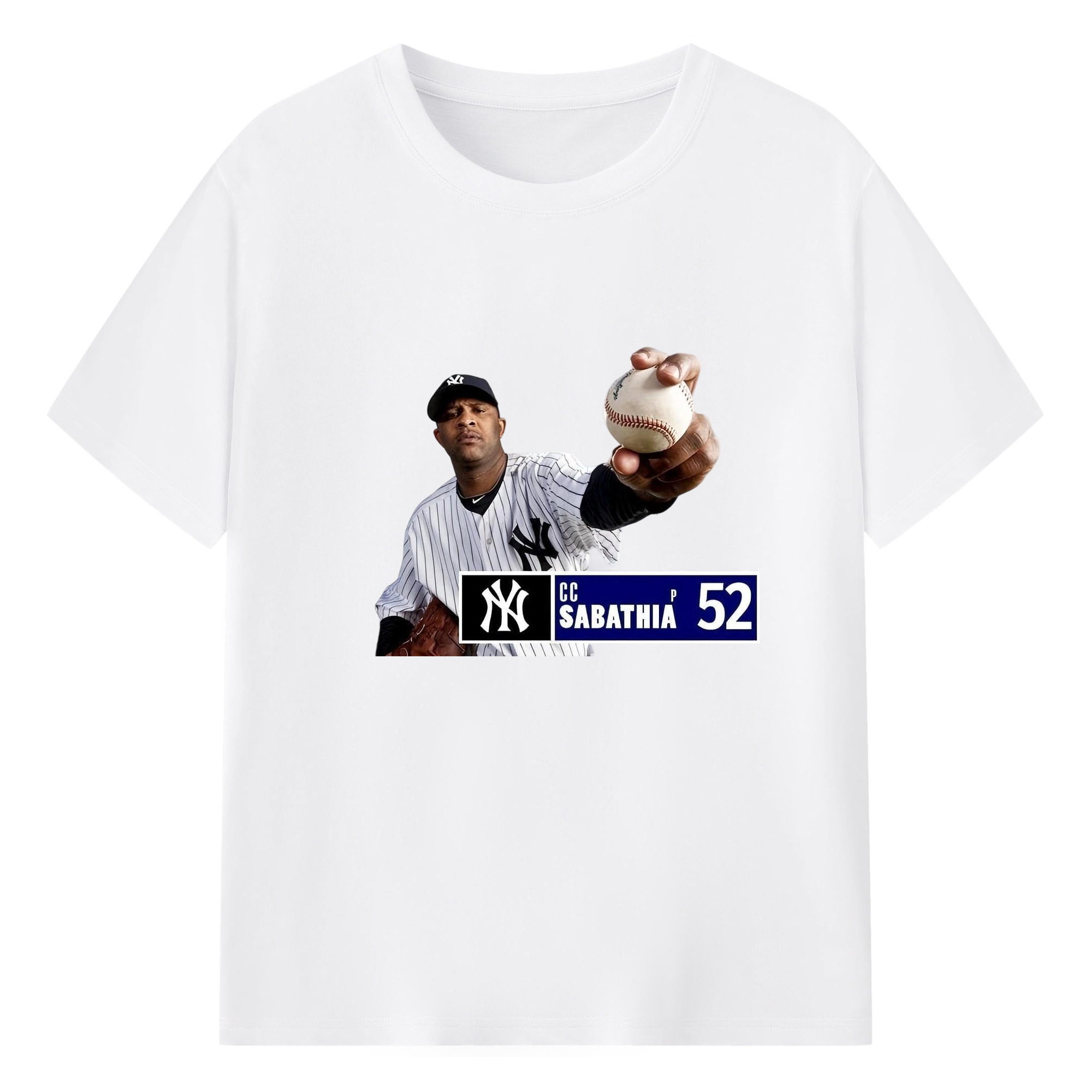 CC Sabatnia 1 180g Cotton T-Shirt With Front Heat Transfer Print – Soft, Lightweight, Fitted Design – Comfortable Casual Wear For Sports & Everyday Use