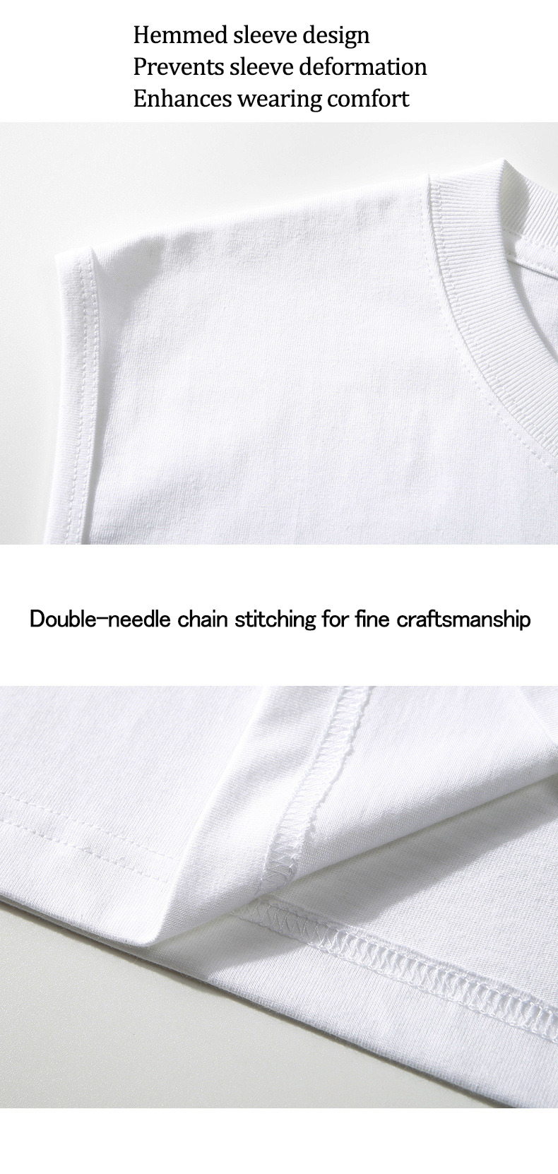 CC Sabatnia 1 230g Pure Cotton Tank Top With Back Heat Transfer Print – Soft, Lightweight, Fitted Design – Stylish & Comfortable Casual Wear For Sports & Everyday Use