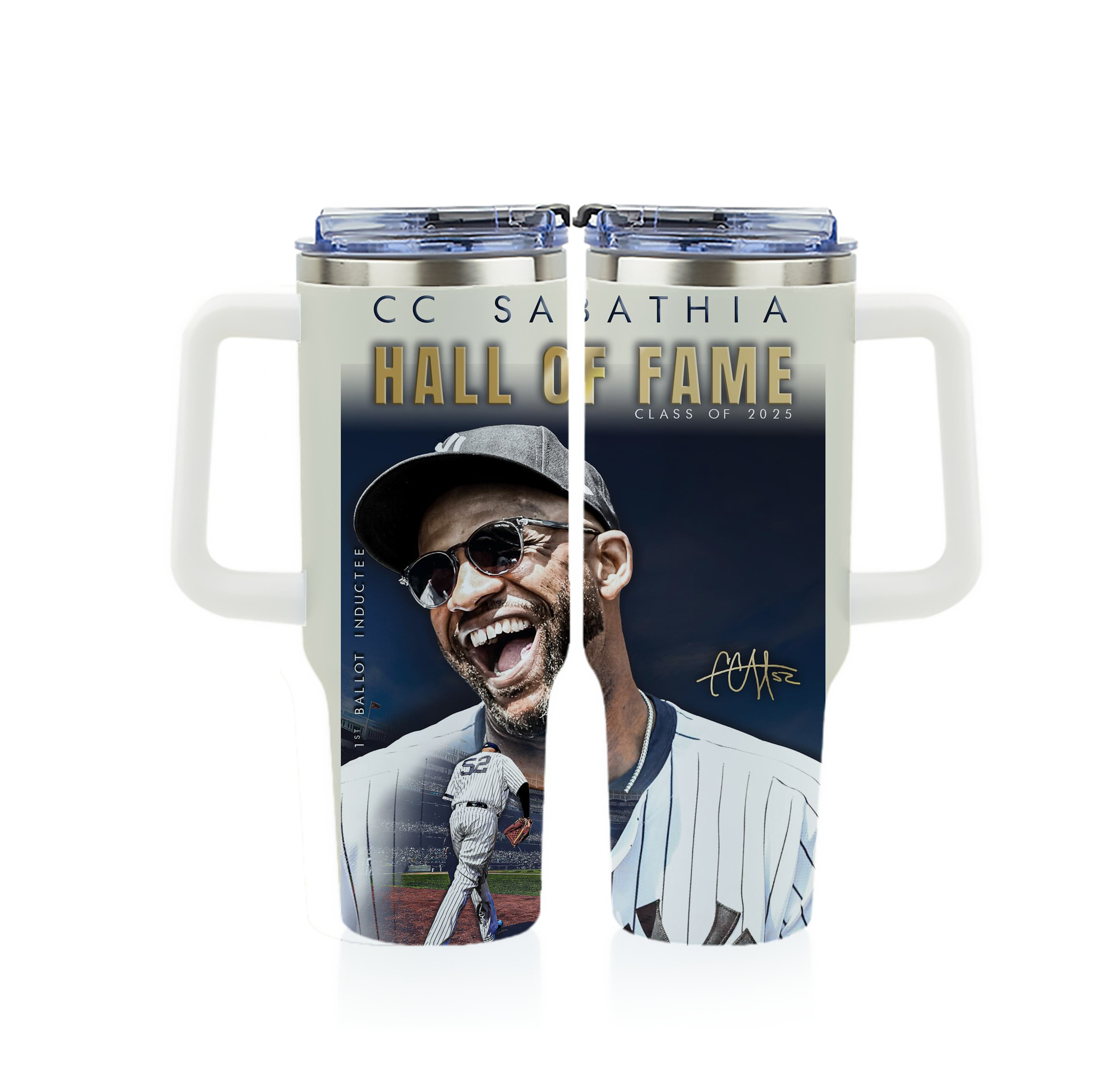 CC Sabatnia 34 40oz Full Wrap Car Tumbler – Durable Stainless Steel Travel Mug With Vibrant UV Print – Double Wall Insulated, Fits Most Car Cup Holders