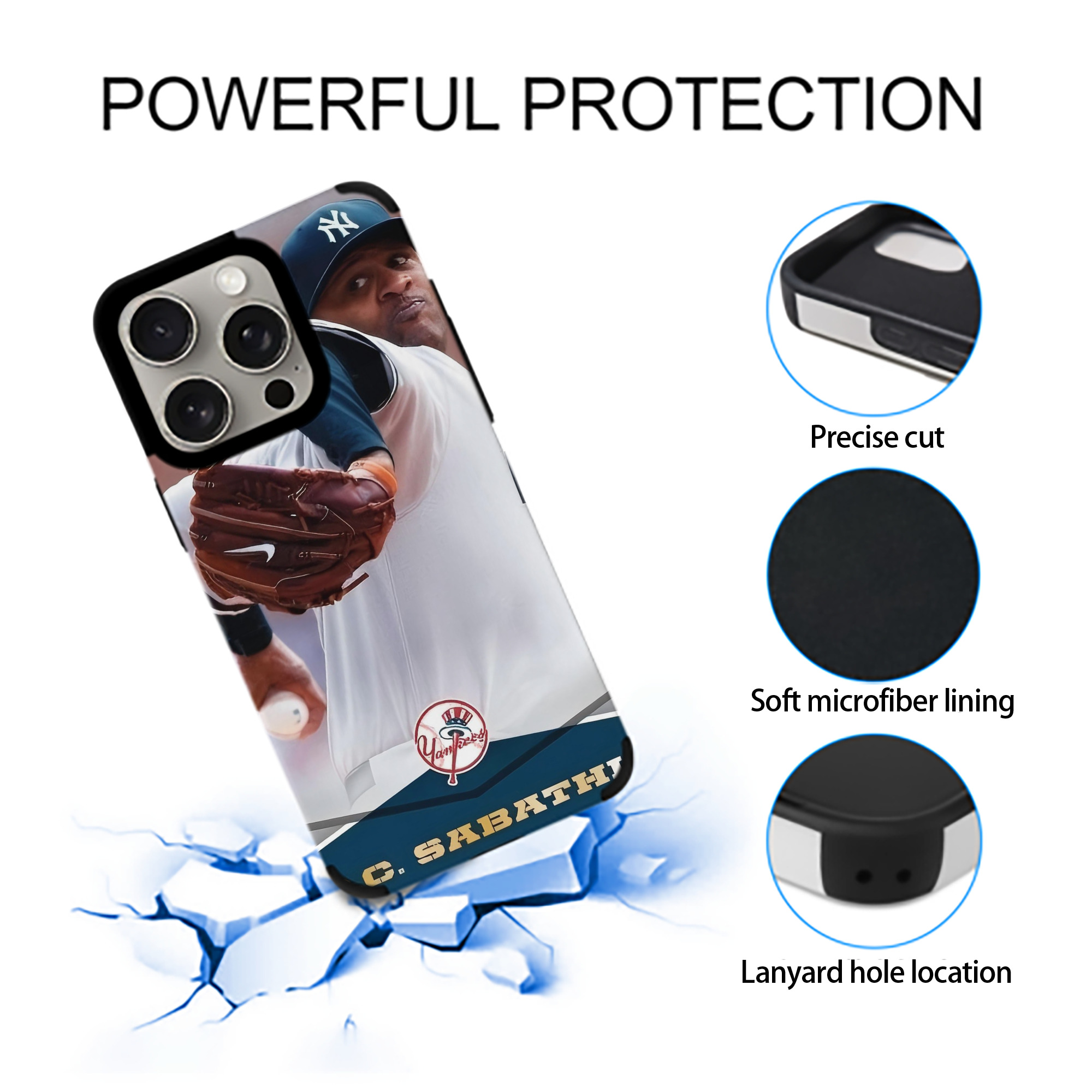 CC Sabatnia 6 IPhone 15 Pro Max PU Leather Case – Soft Lining, 360° Protection – Precise Fit, 3D Buttons, Easy Charging – Anti-Yellowing, Easy To Clean