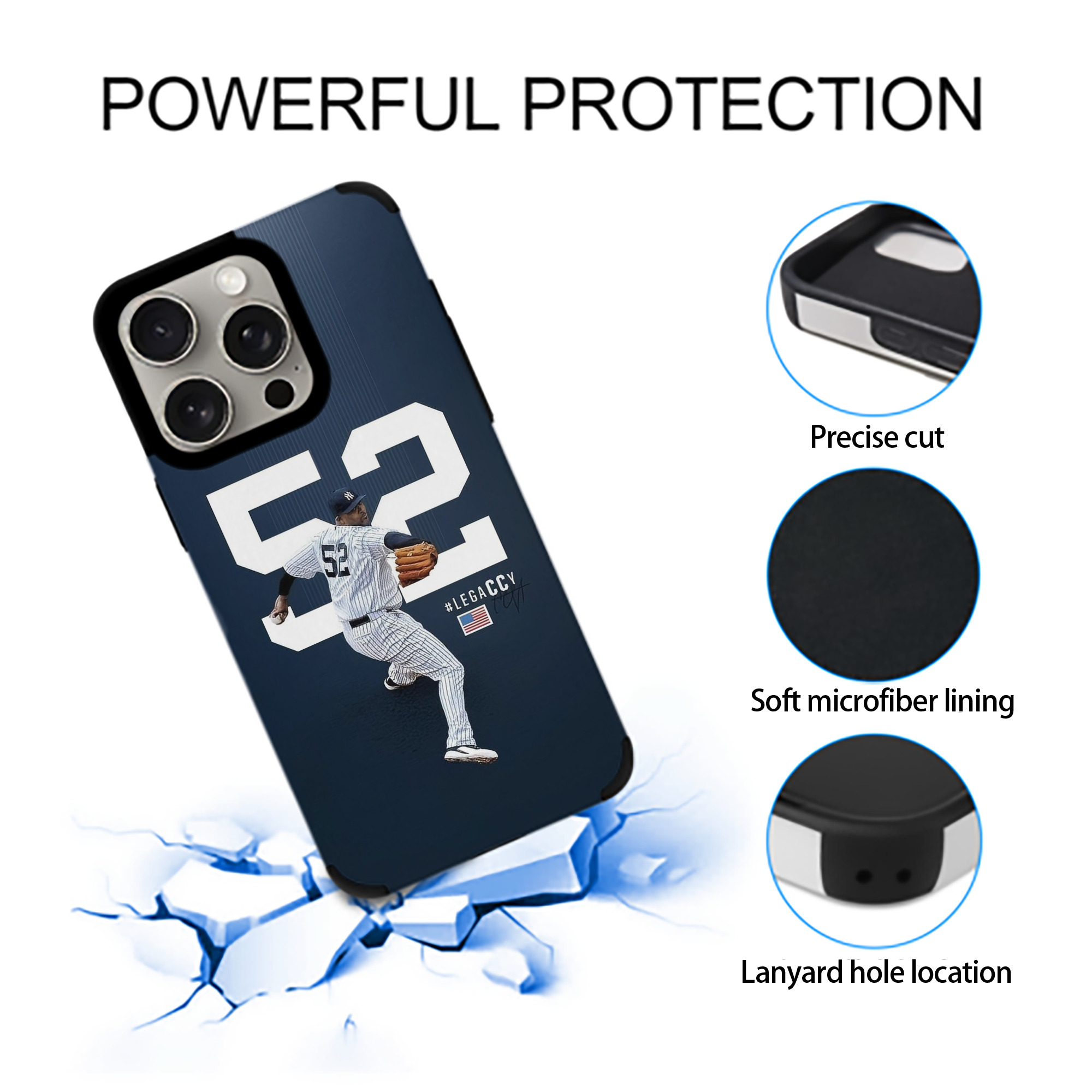 CC Sabatnia 22 IPhone 15 Pro Max PU Leather Case – Soft Lining, 360° Protection – Precise Fit, 3D Buttons, Easy Charging – Anti-Yellowing, Easy To Clean