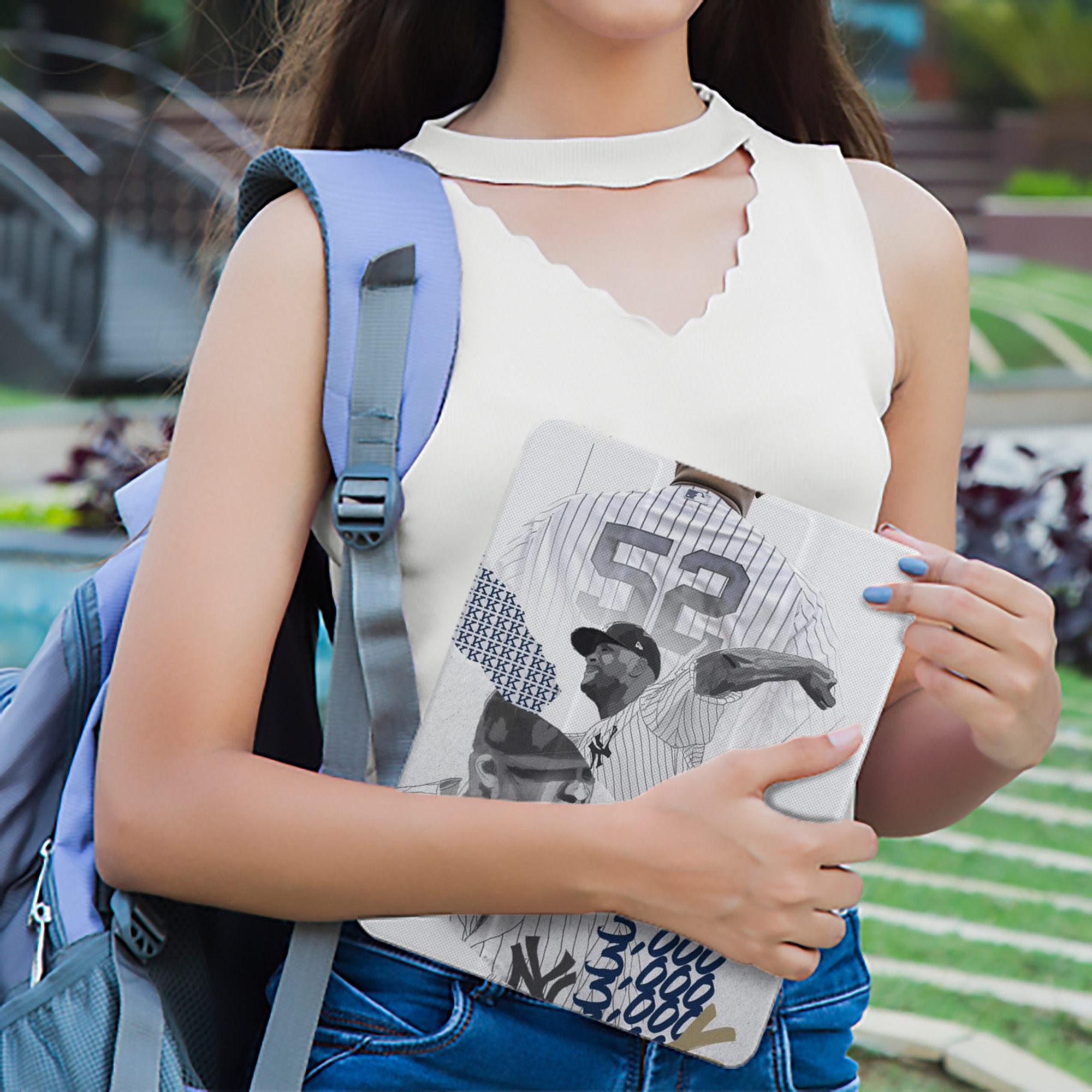 CC Sabatnia 15 Premium Tri-Fold PU Leather & Silicone IPad Case With Pencil Slot – Fits 9.5,10.5,10.9 – Adjustable Stand, Slim, Protective