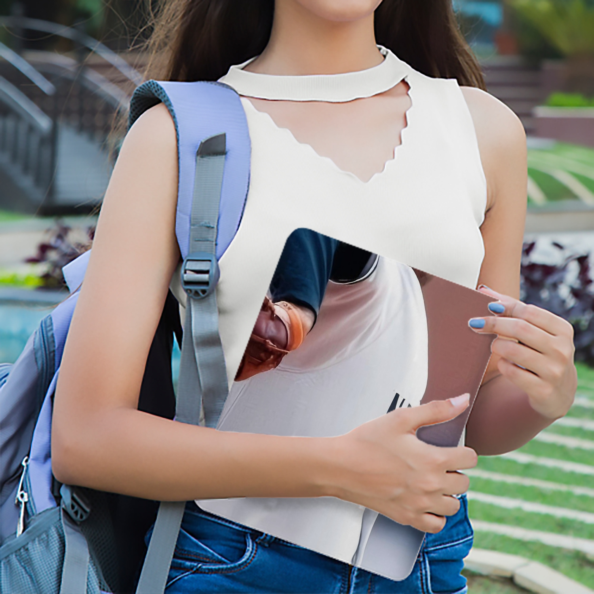 CC Sabatnia 6 IPad Book-Style Case With Pencil Slot – Slim PU & TPU Cover – Full Protection, Precise Fit, Water & Scratch Resistant