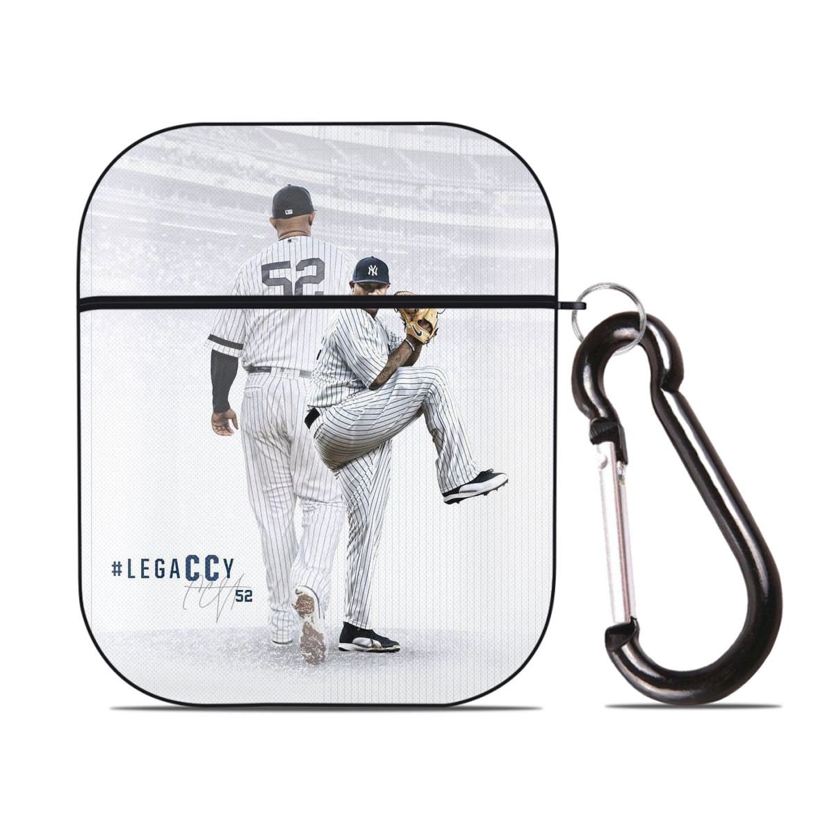 CC Sabatnia 9 AirPods 2 Case Hard Shell Black, Flexible PC Material, Precise Cutouts, Full Protection, Anti-Fingerprint, Washable, Includes Keychain – Durable & Slim Design