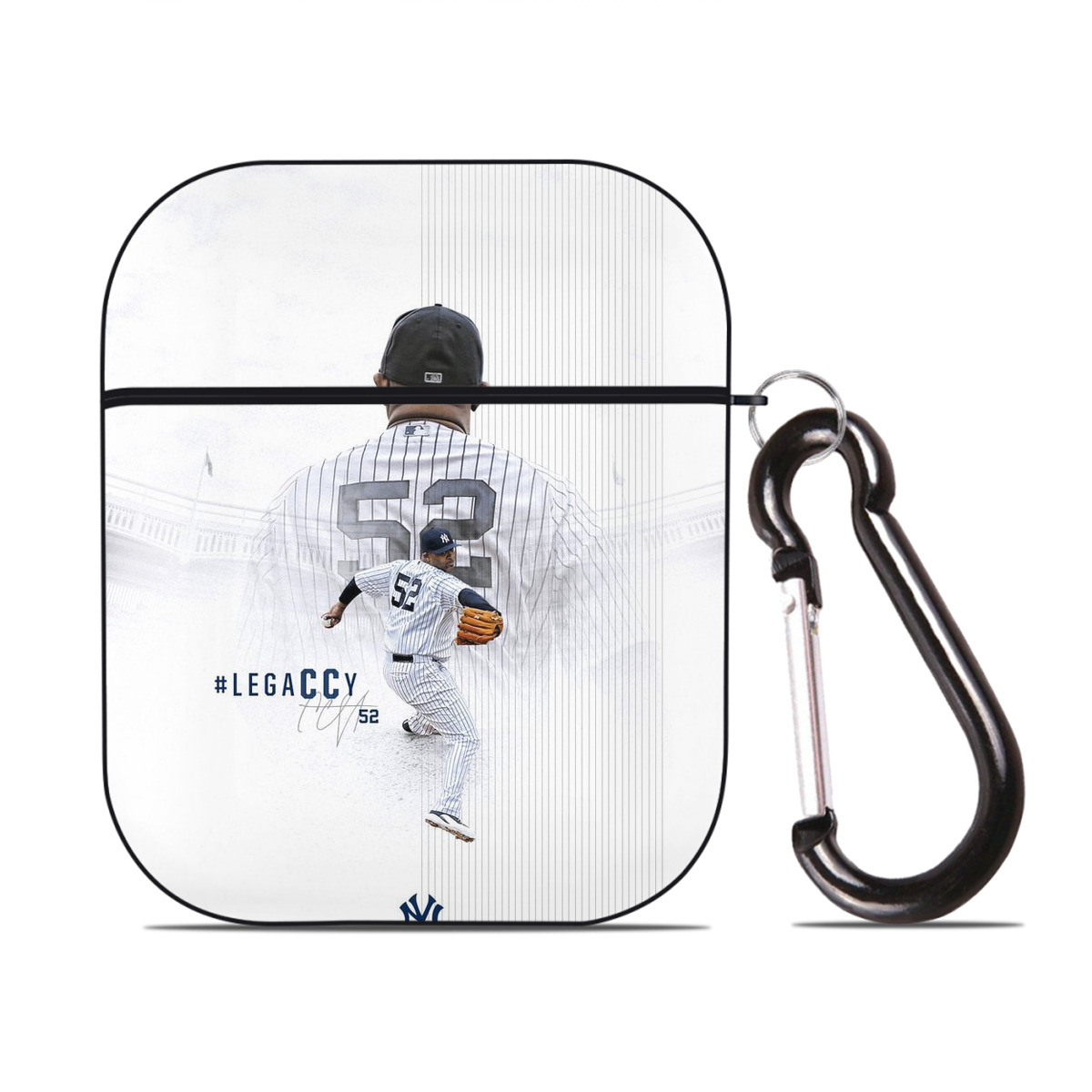 CC Sabatnia 19 AirPods 2 Case Hard Shell Black, Flexible PC Material, Precise Cutouts, Full Protection, Anti-Fingerprint, Washable, Includes Keychain – Durable & Slim Design