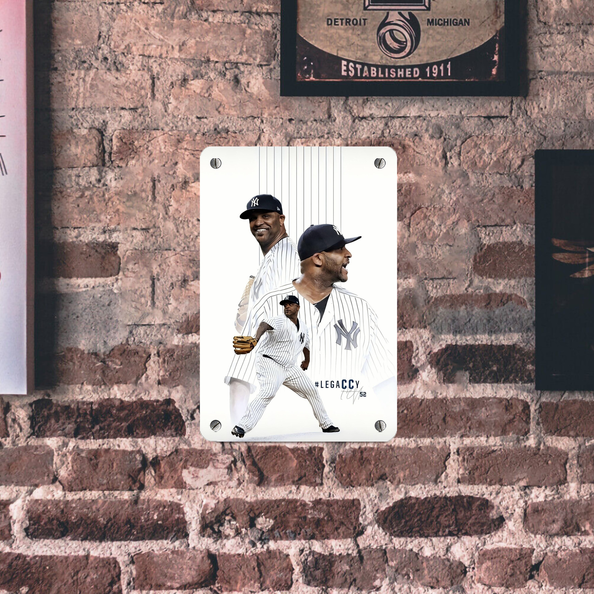 CC Sabatnia 21 Metal Tin Sign 8x12inch - High-Quality Full-Print Decorative Wall Art, Durable Rust-Resistant Metal Plaque For Living Room, Bedroom, Kitchen, Office, Bar Décor