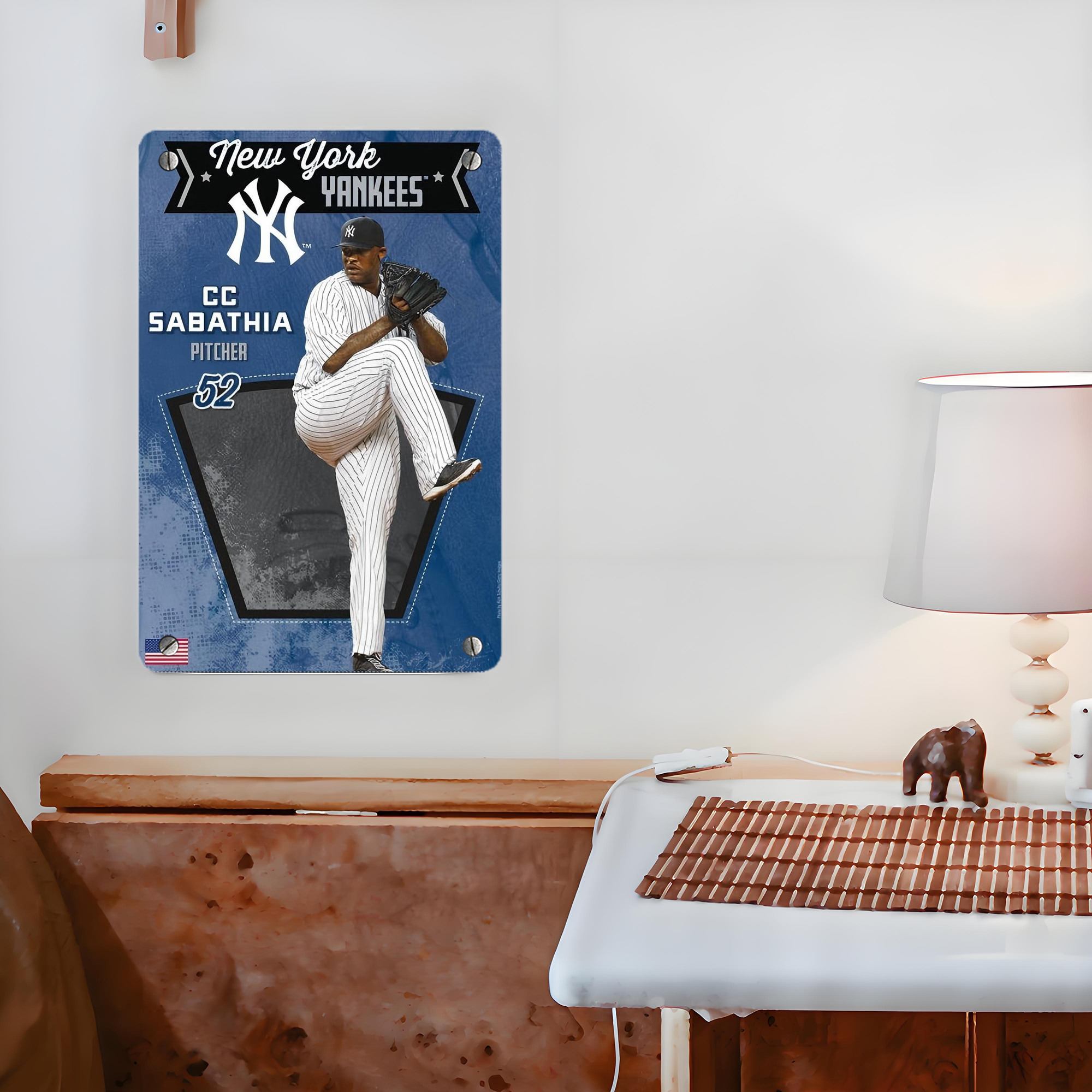 CC Sabatnia 31 Metal Tin Sign 8x12inch - High-Quality Full-Print Decorative Wall Art, Durable Rust-Resistant Metal Plaque For Living Room, Bedroom, Kitchen, Office, Bar Décor