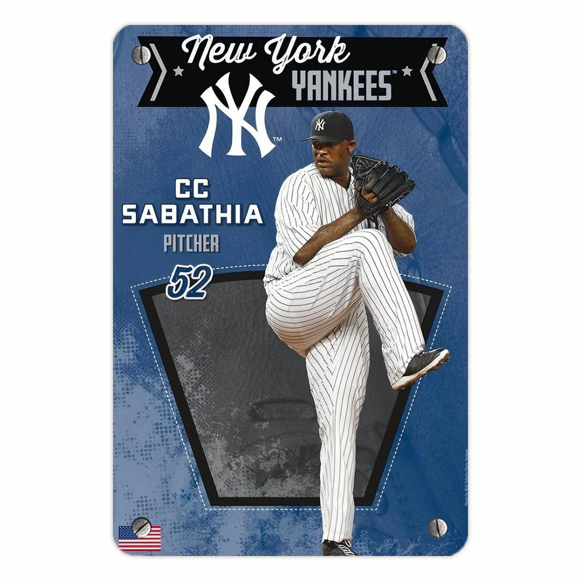 CC Sabatnia 31 Metal Tin Sign 8x12inch - High-Quality Full-Print Decorative Wall Art, Durable Rust-Resistant Metal Plaque For Living Room, Bedroom, Kitchen, Office, Bar Décor