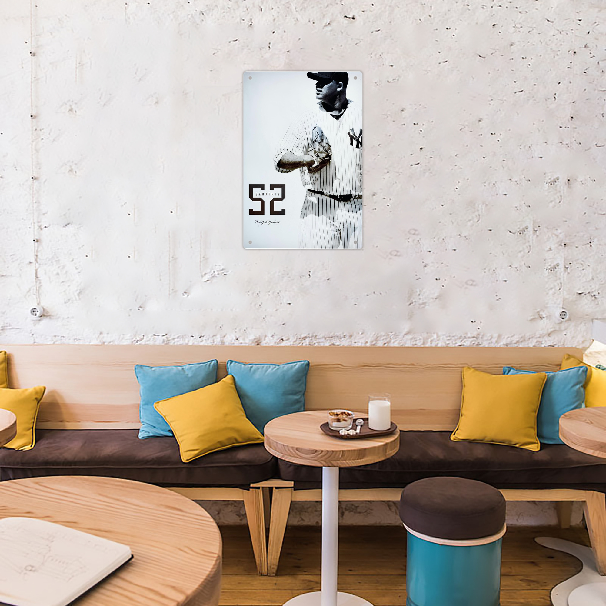 CC Sabatnia 8 8x12inch Vertical Aluminum Sign - Durable Fade-Resistant Indoor/Outdoor Safety & Information Plaque For Office, Hotel, Restaurant, Bar, Public Spaces