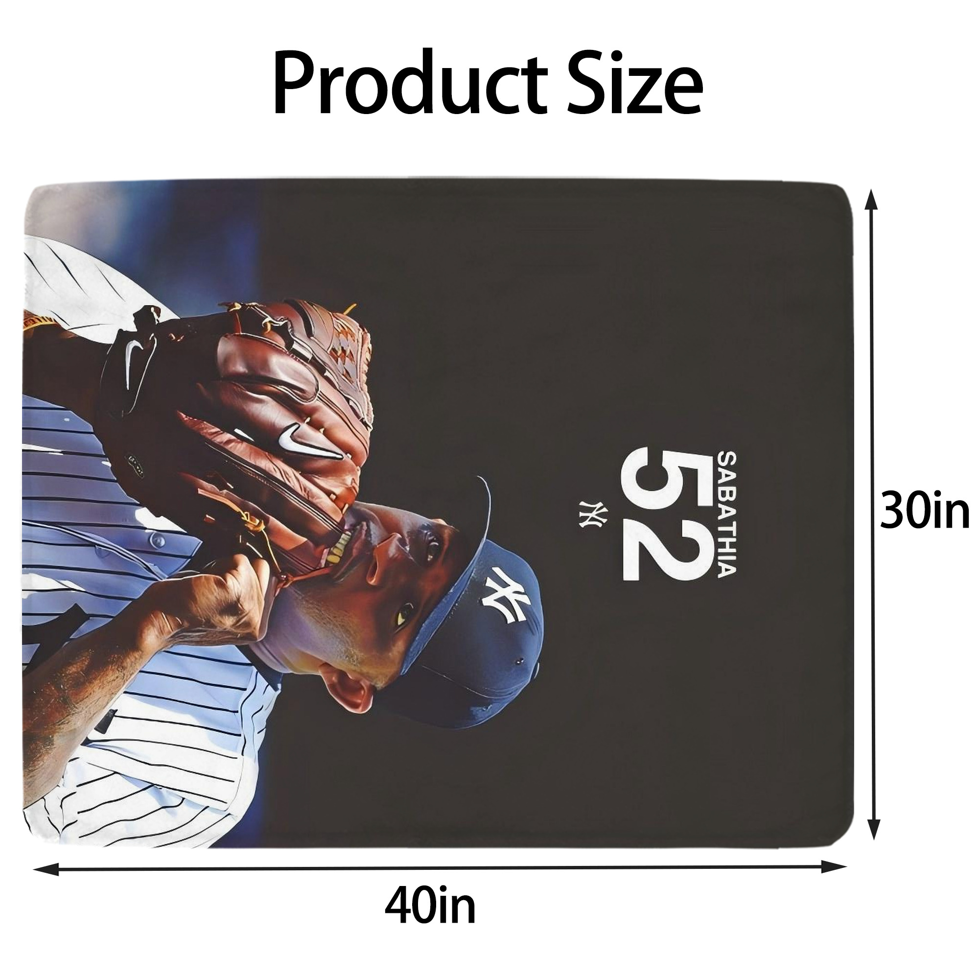 CC Sabatnia 33 Soft Plush Fleece Blanket 30x40 Inch - 300GSM Flannel, Ultra Soft & Warm, Lightweight & Durable, Perfect For Kids, Adults, Couch, Bed, Camping, Travel, Gift For Family & Friends