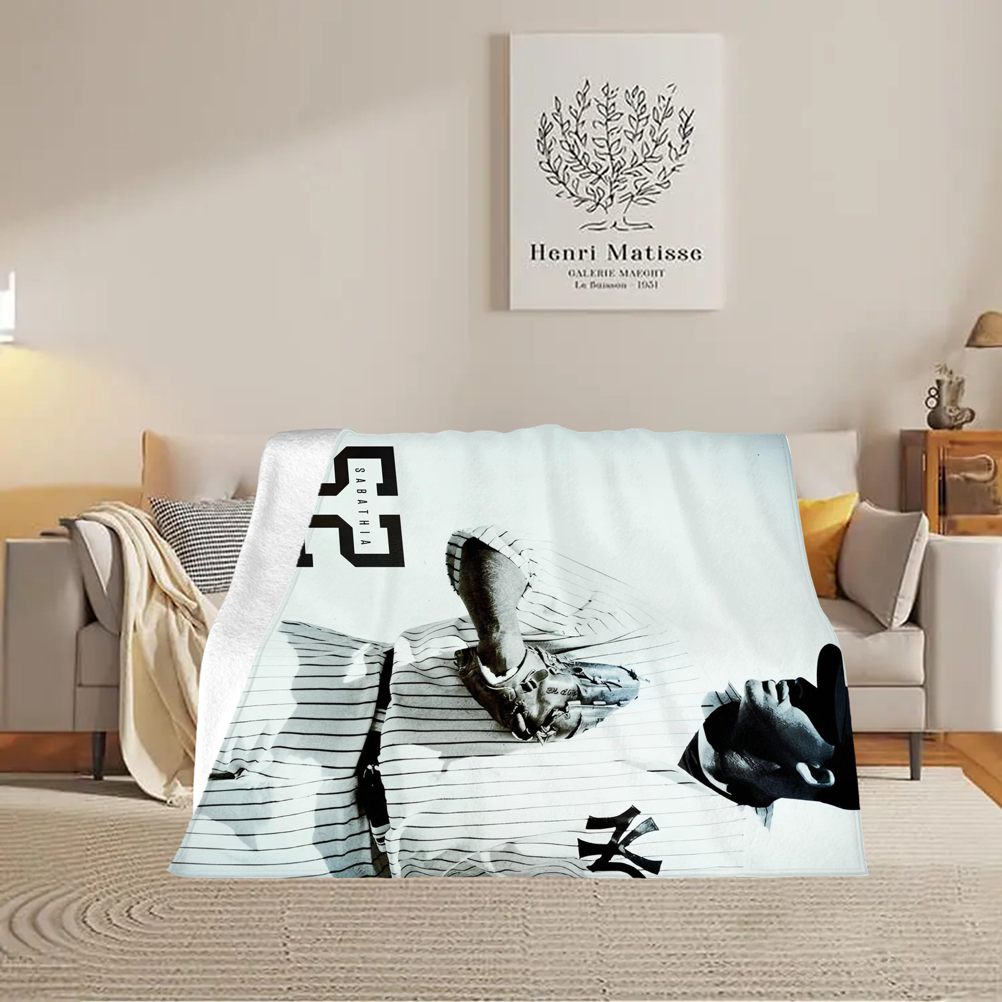 CC Sabatnia 12 Soft Plush Fleece Blanket 30x40 Inch - 300GSM Flannel, Ultra Soft & Warm, Lightweight & Durable, Perfect For Kids, Adults, Couch, Bed, Camping, Travel, Gift For Family & Friends