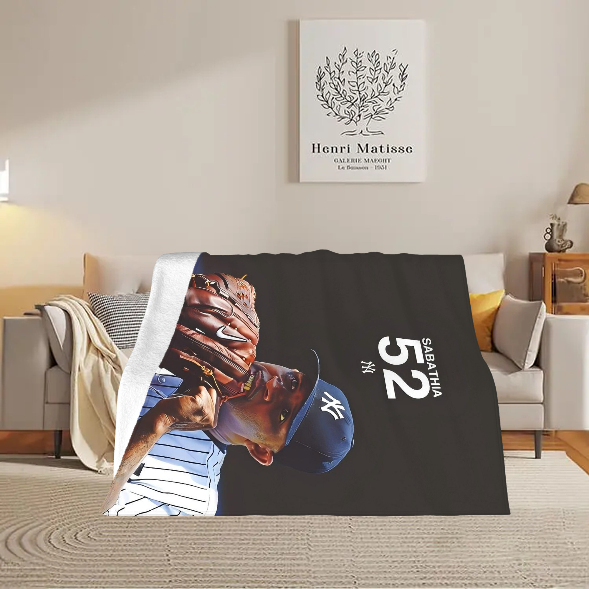 CC Sabatnia 33 Soft Plush Fleece Blanket 30x40 Inch - 300GSM Flannel, Ultra Soft & Warm, Lightweight & Durable, Perfect For Kids, Adults, Couch, Bed, Camping, Travel, Gift For Family & Friends