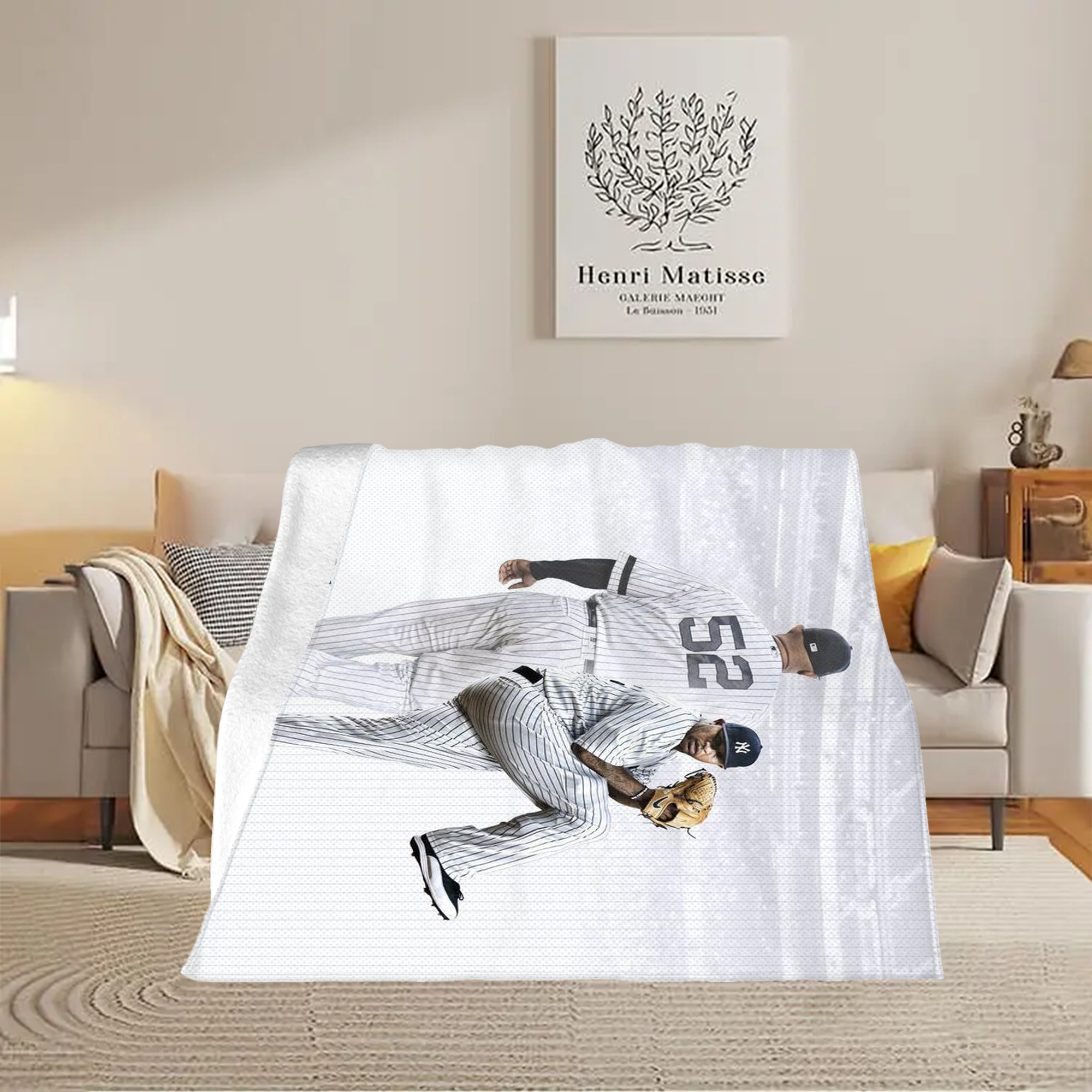 CC Sabatnia 9 Soft Fleece Throw Blanket 50 X 60 Inch – Super Soft, Lightweight, And Durable – Perfect For Sofa, Bed, Camping, And More – Ideal Gift For Family And Friends