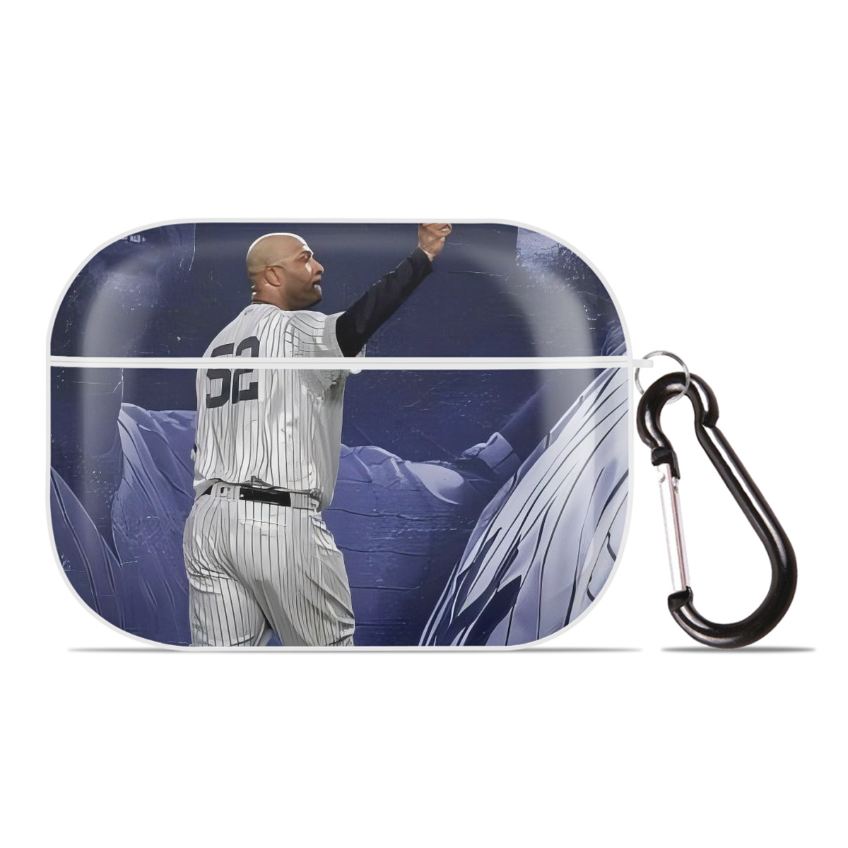 CC Sabatnia 30 AirPods Pro Hard Case White With Keychain, Durable Flexible PC, Precise Cutouts, Anti-Fingerprint, Yellowing & Scratch Resistant, Full Protection, Washable