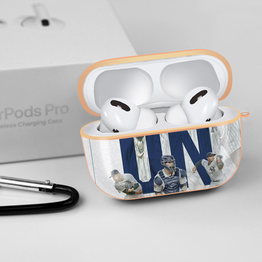 CC Sabatnia 16 AirPods Pro Protective Case Rose Gold, Flexible PC Material, Precise Fit, Anti-Slip Cover, Full Protection, Fingerprint Resistant, Washable With Keychain