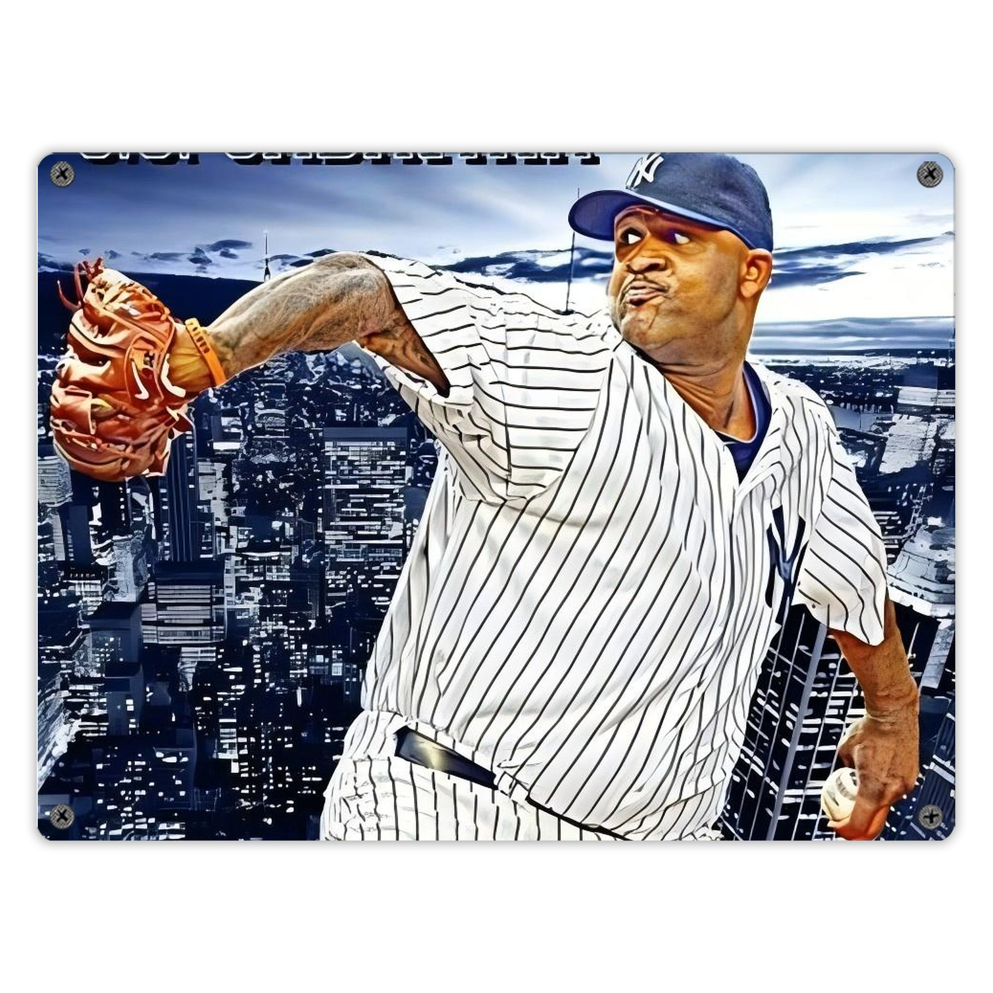 CC Sabatnia 11 Vintage Metal Tin Sign 16x12 – Full-Print Iron Wall Decor – Durable, Fade-Resistant – Easy To Hang – Ideal For Home, Bar, Kitchen & Office Decor