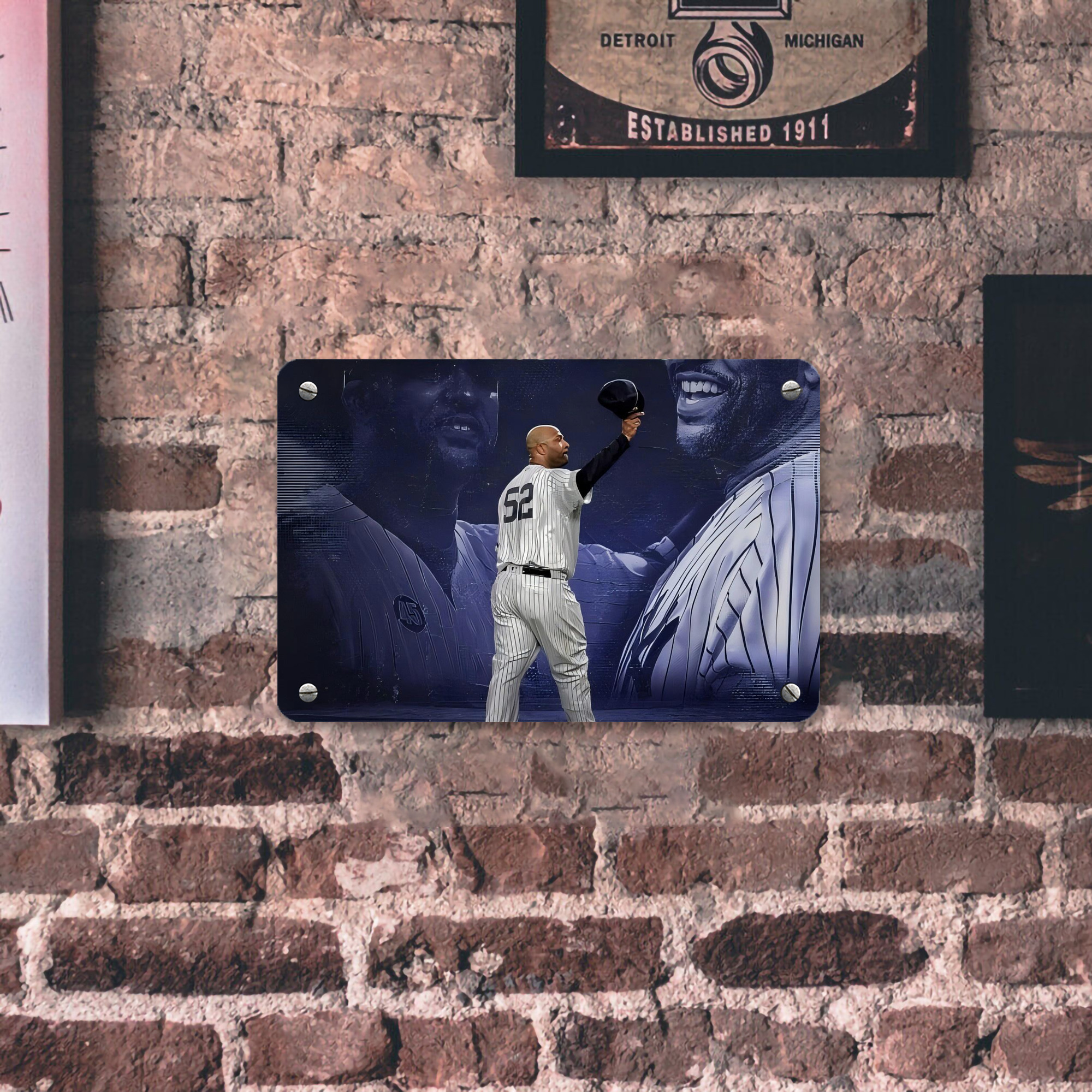 CC Sabatnia 30 Metal Tin Sign 12x8inch - Premium Full-Print Decorative Wall Art, Durable Rust-Resistant Metal Plaque For Living Room, Bedroom, Kitchen, Office, Bar Décor