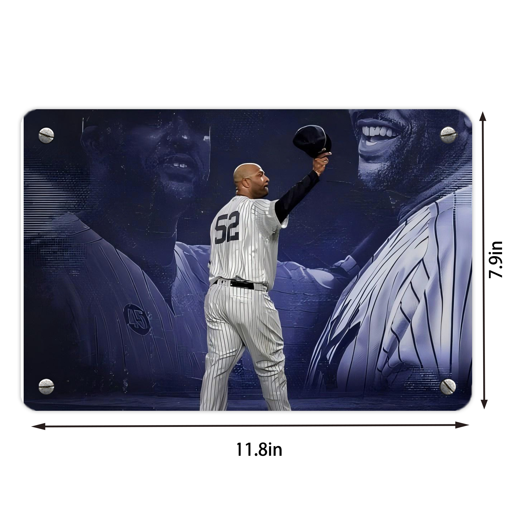 CC Sabatnia 30 Metal Tin Sign 12x8inch - Premium Full-Print Decorative Wall Art, Durable Rust-Resistant Metal Plaque For Living Room, Bedroom, Kitchen, Office, Bar Décor