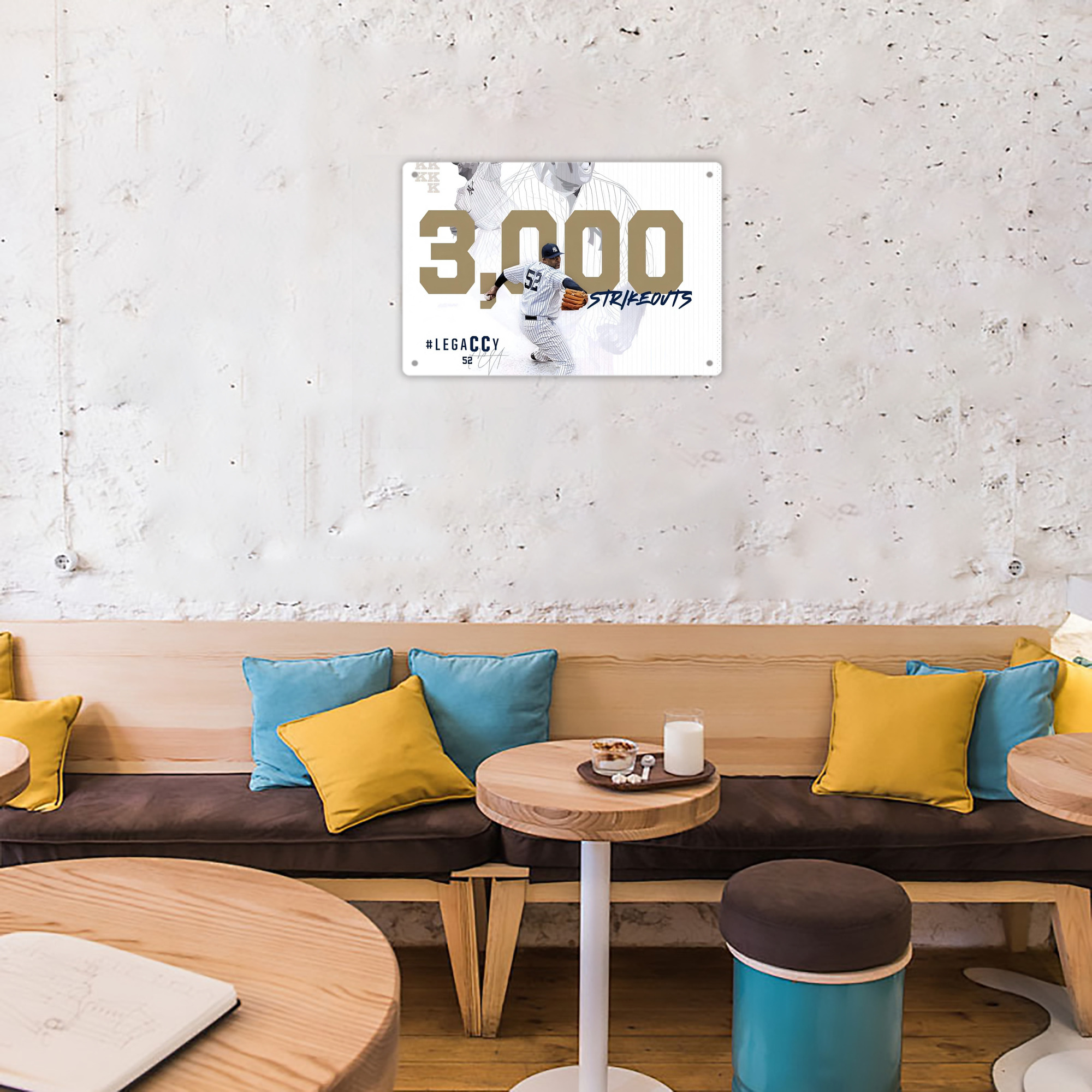 CC Sabatnia 20 Decorative Aluminum Plaque – Horizontal Design – Durable, Stylish, Easy To Install – Ideal For Home, Office, Bar, And More