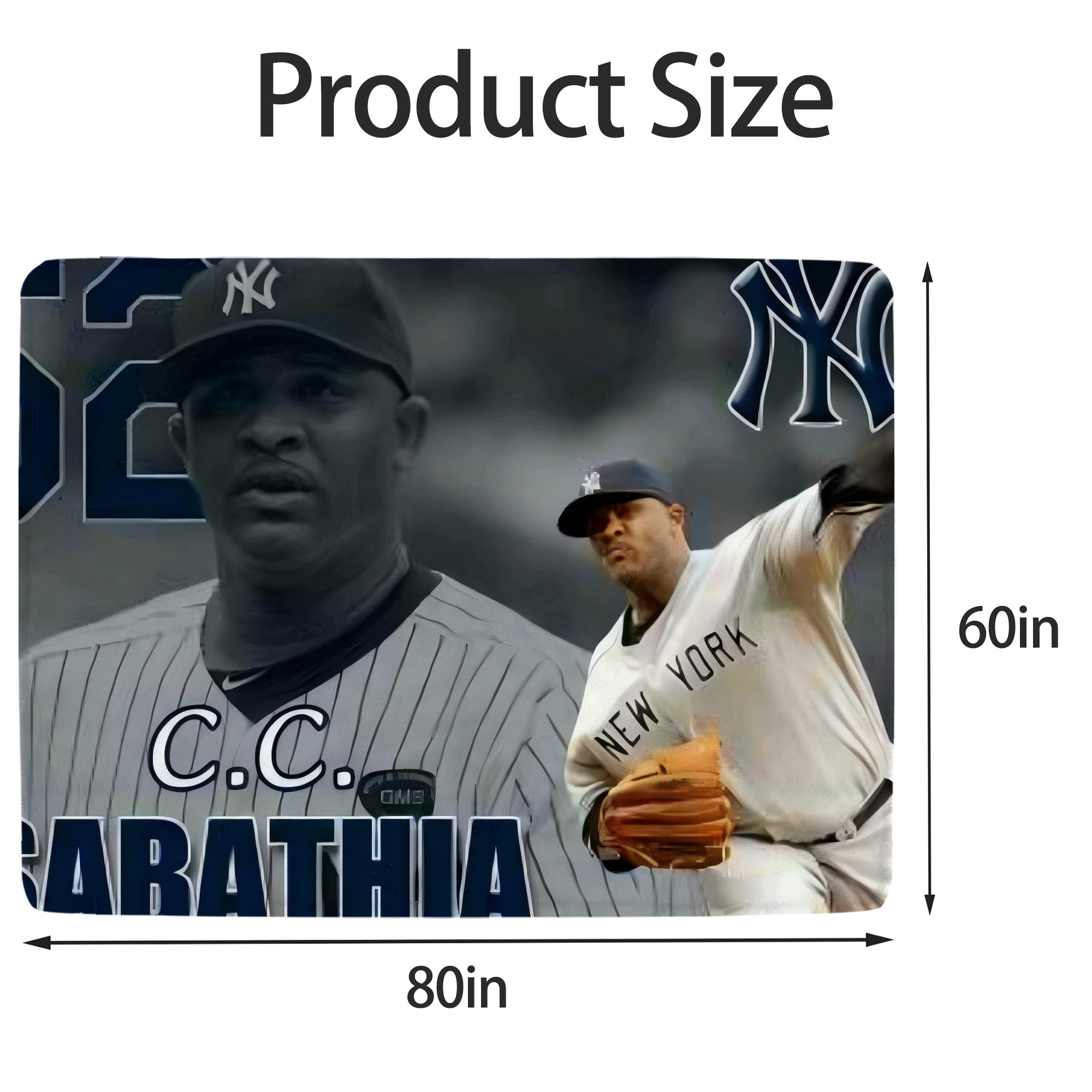 CC Sabatnia 32 Soft Fleece Throw Blanket 60 X 80 Inch – Super Soft, Lightweight, And Durable – Perfect For Sofa, Bed, Camping, And More – Ideal Gift For Family And Friends